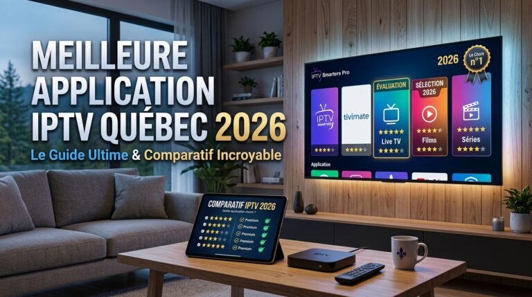 Meilleure Application IPTV Québec 2026 : Le Guide Ultime Ultime & Comparatif Incroyable
