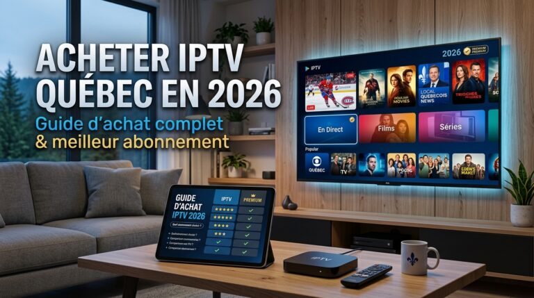 Acheter IPTV Québec en 2026