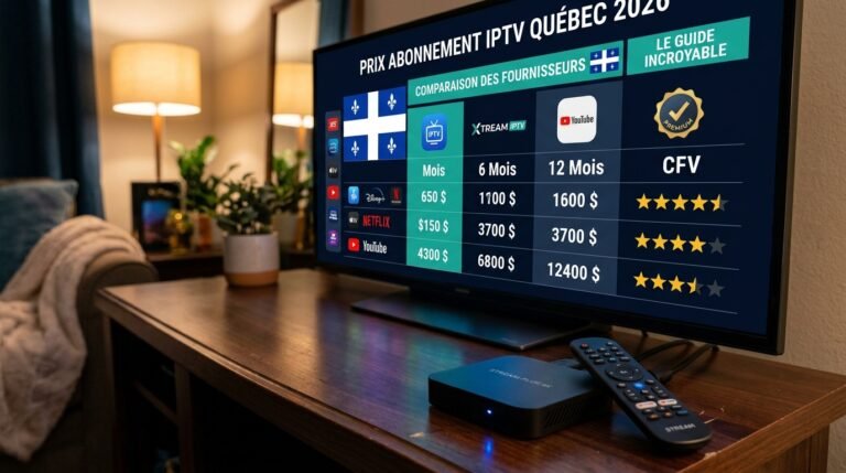Prix Abonnement IPTV Québec 2026 : Le Guide Incroyable