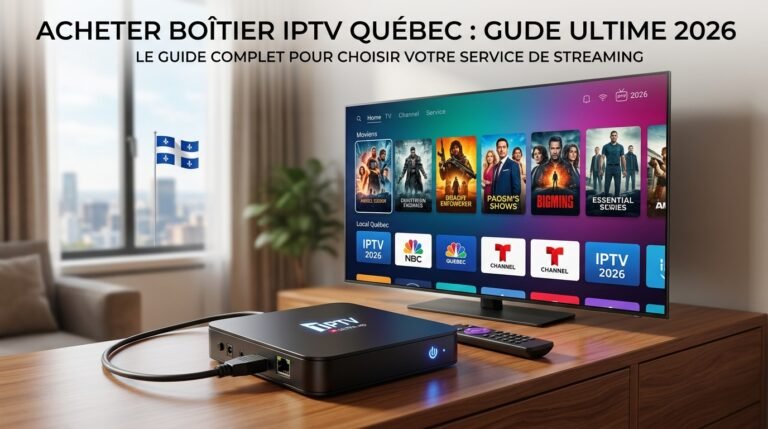 Acheter Boitier IPTV Québec : Guide Ultime 2026