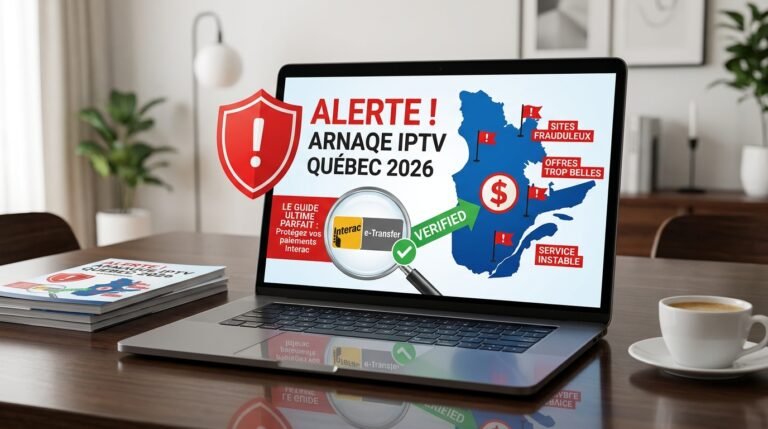 Arnaque IPTV Québec 2026 : Le Guide Ultime Parfait